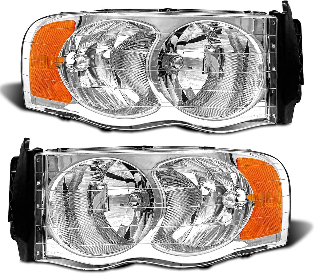 for 2002-2005 Dodge Ram 1500 & Dodge Ram 2500 Halogen Headlight