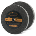 6" Buffing Polishing Wheel, 9P Hardness 2PCS Bench Grinder Wheels