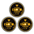 FOXBC 5-3/8 Inch Carbide Circular Saw Blade 36 Tooth Trim Finish Wood with 10mm Arbor