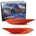iJDMTOY Front Side Marker Light Housings For Porsche 2011-2014 Cayenne