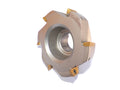 4" Face Shell Mill Cutter 45 Degree 5 Flutes Face Milling Cutter W SEKT Inserts