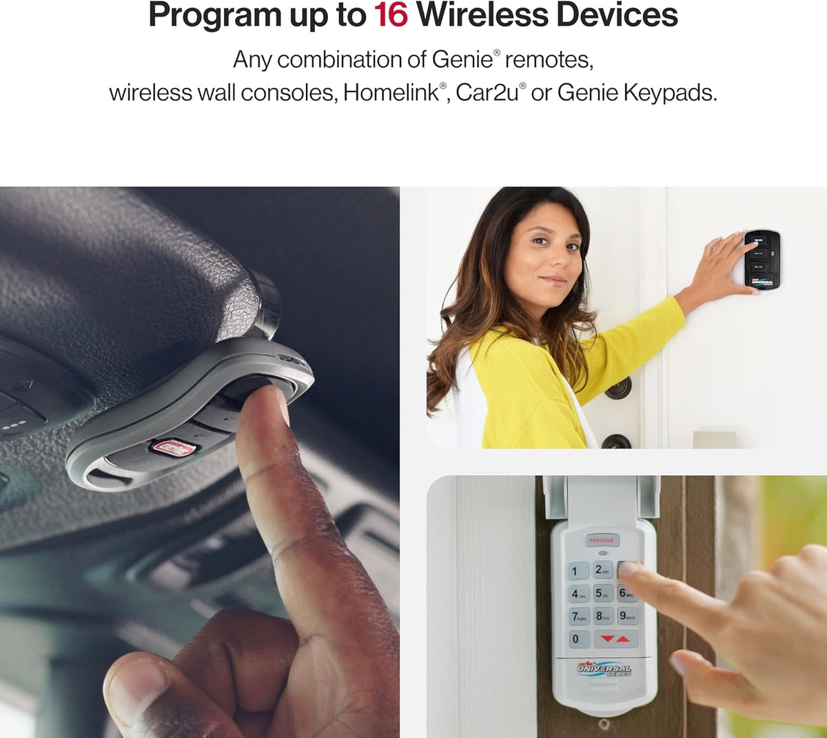Chain Drive 500 1/2 HPC Smart Garage Door Opener, Model 1135-VM | Aladdin Connect Wi-Fi, Durable Chain Drive, Smart