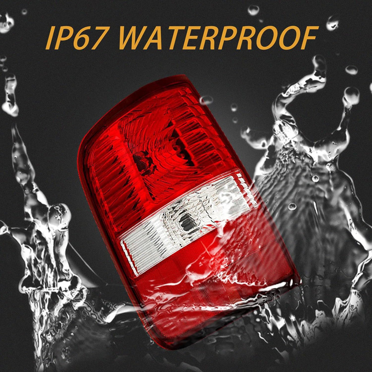 Tail Light Housing Compatible With 2004-2008 Ford F150 F-150