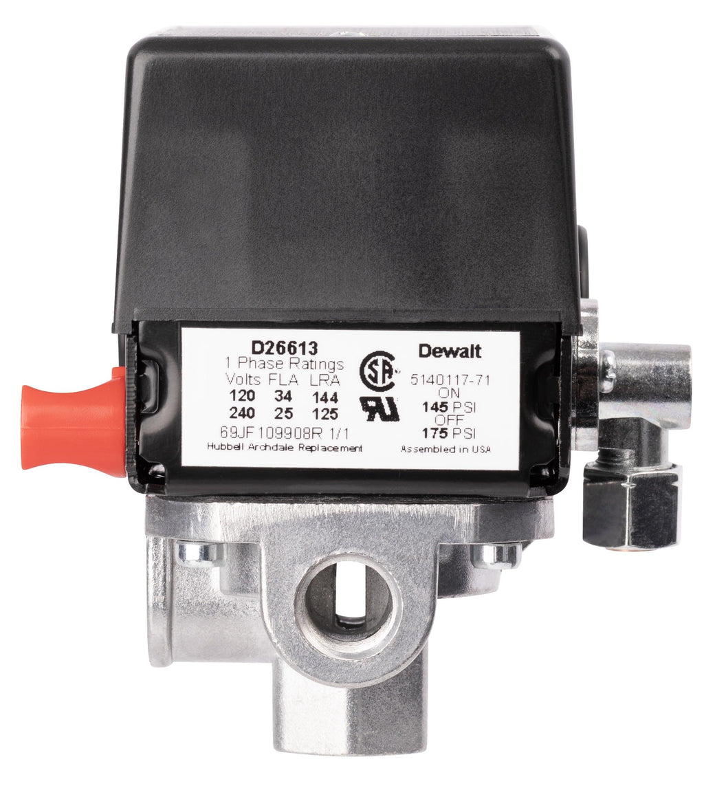 Z-D26613 Pressure Switch 4-Port 140-175 PSI 2-Pole 120-240V