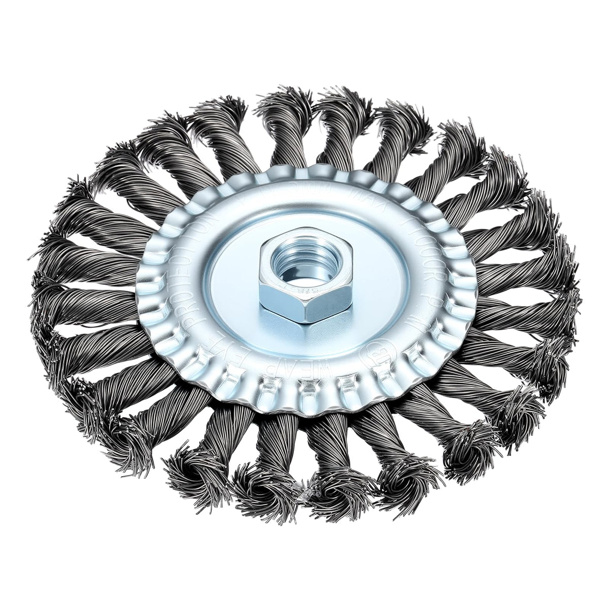 DTGN 5 Inch Wire Wheel Brush for Grinder, 5/8"-11 Arbor