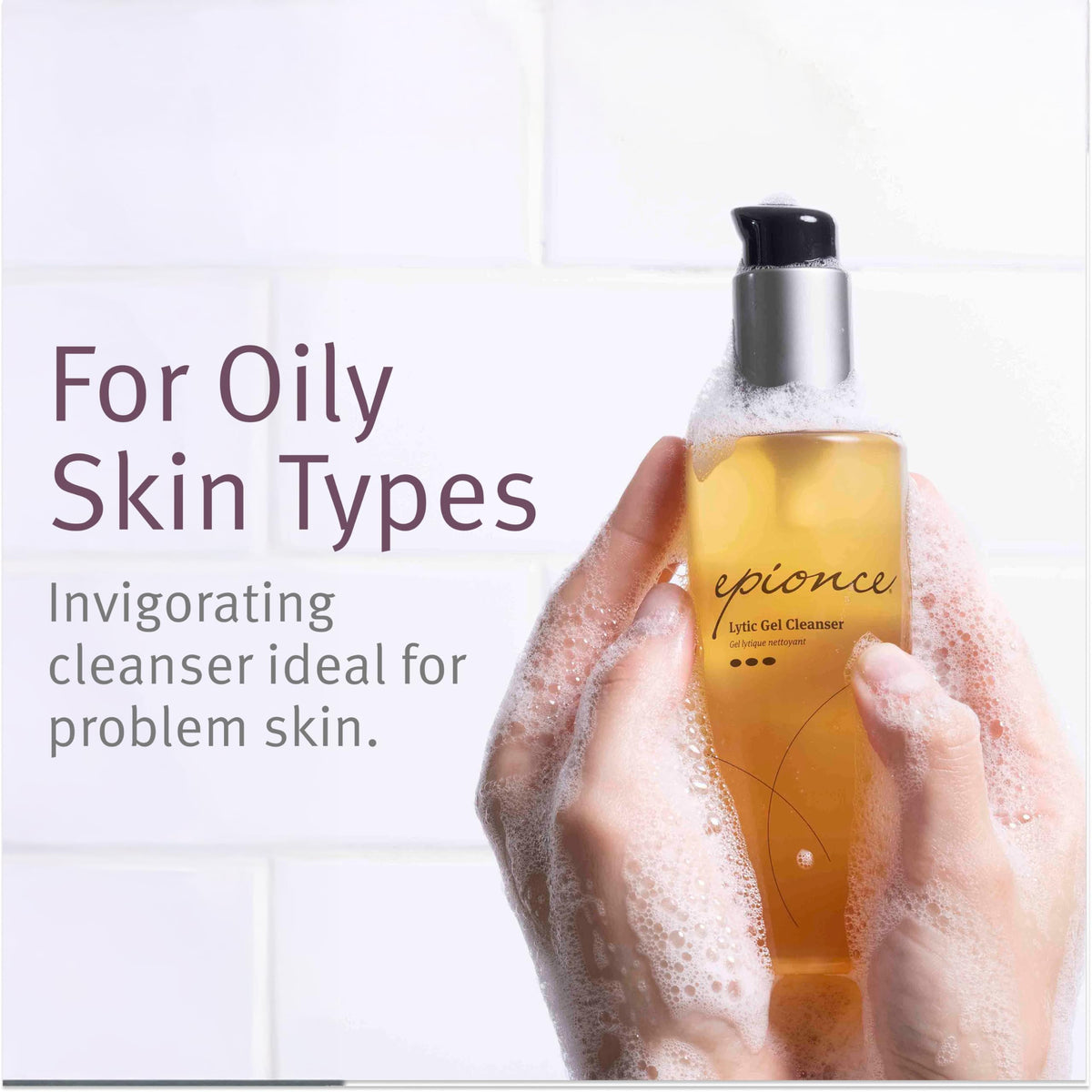 Lytic Gel Cleanser Gentle Foaming Face Wash Blemish Makeup Remover