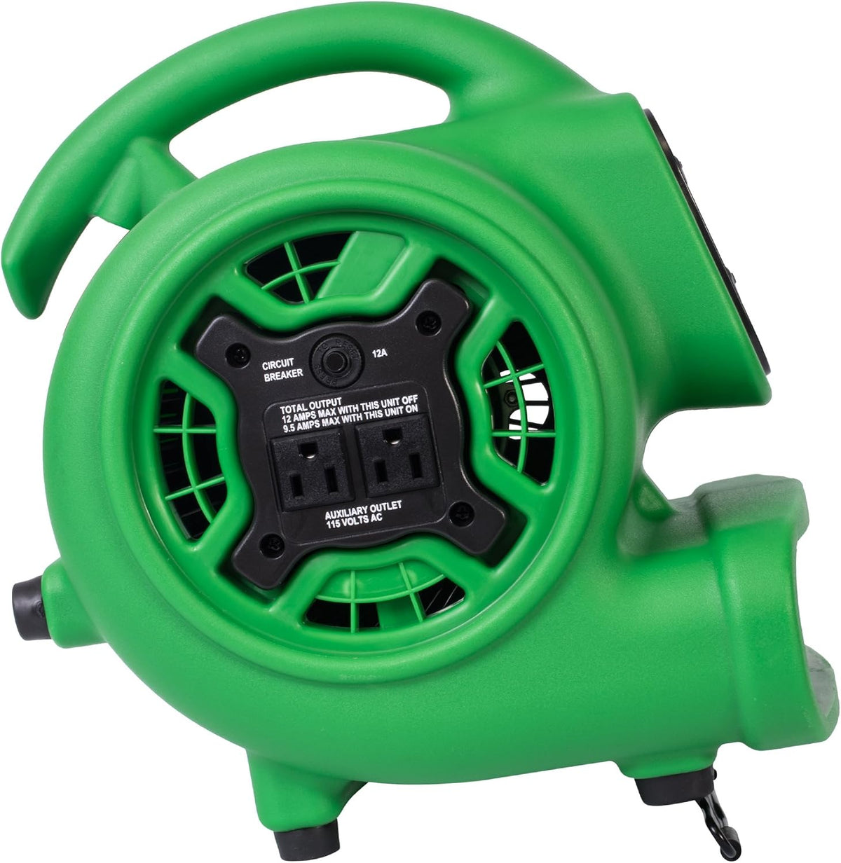 P-230AT Mini Mighty 1/4 HP 925 CFM Centrifugal Air Mover, Carpet Dryer, Floor Fan, Blower, Stackable, Daisy Chain