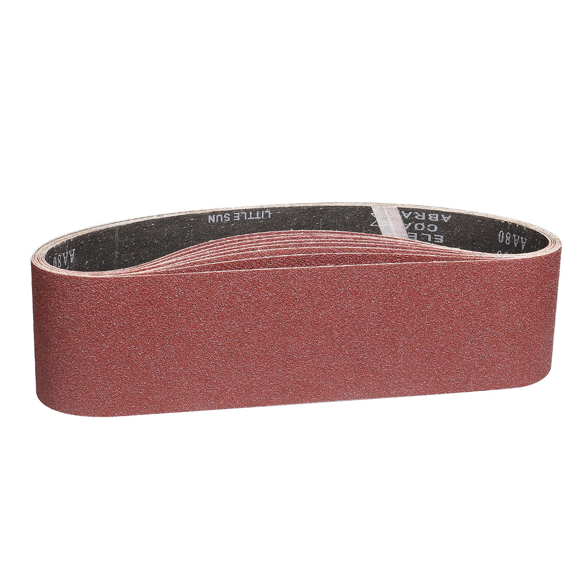 POTUINOM 8 Pack 4x36 Inch Sanding Belts 80 Grit for Belt Sander