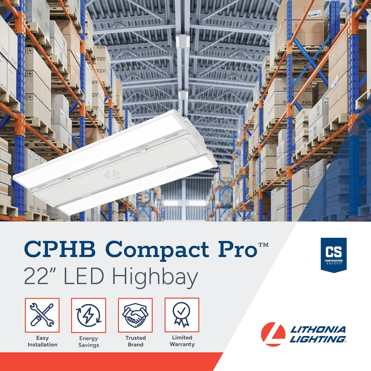 Lithonia Lighting Compact Pro LED High Bay Light 24000 Lumens 5000K