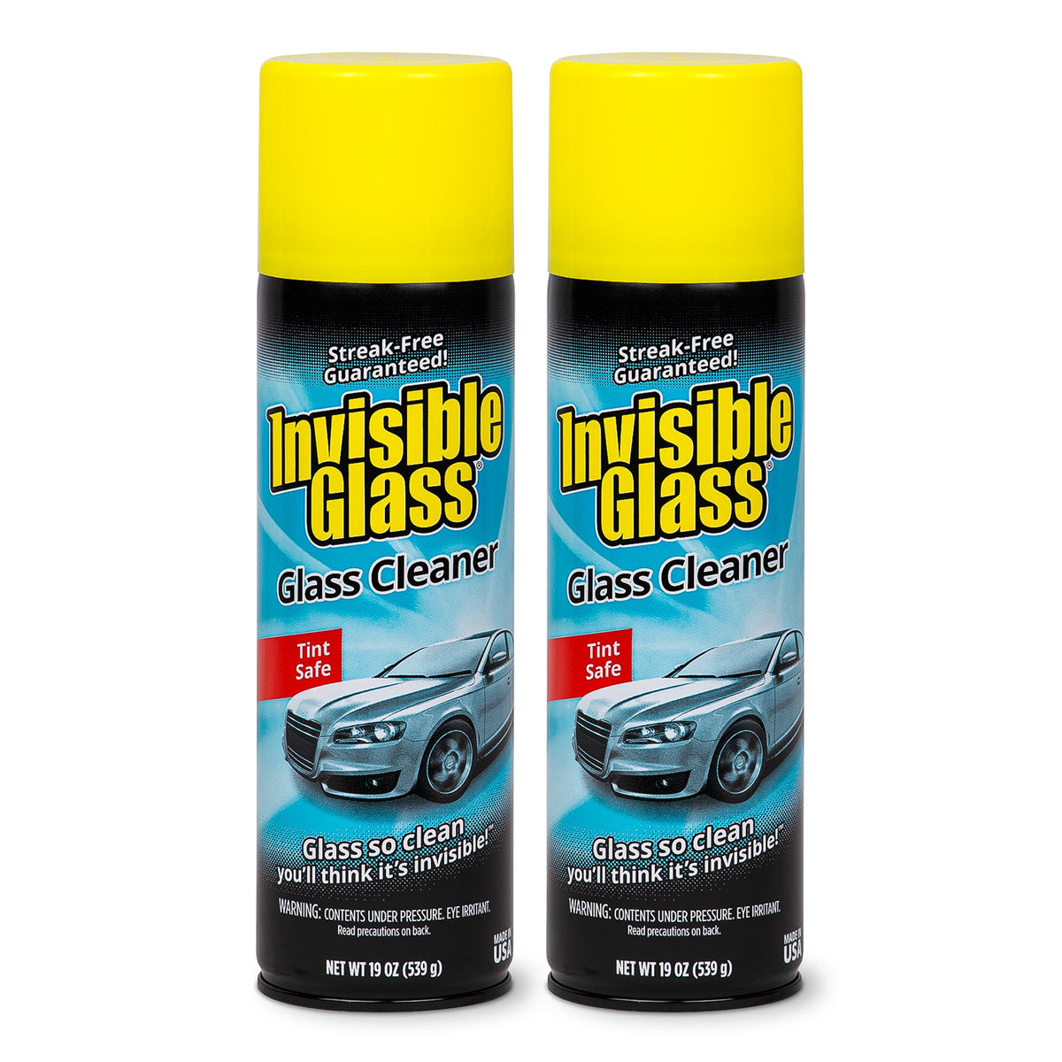 Auto Glass Cleaner Foaming Spray, 19 oz, 91164 (Pack of 2)