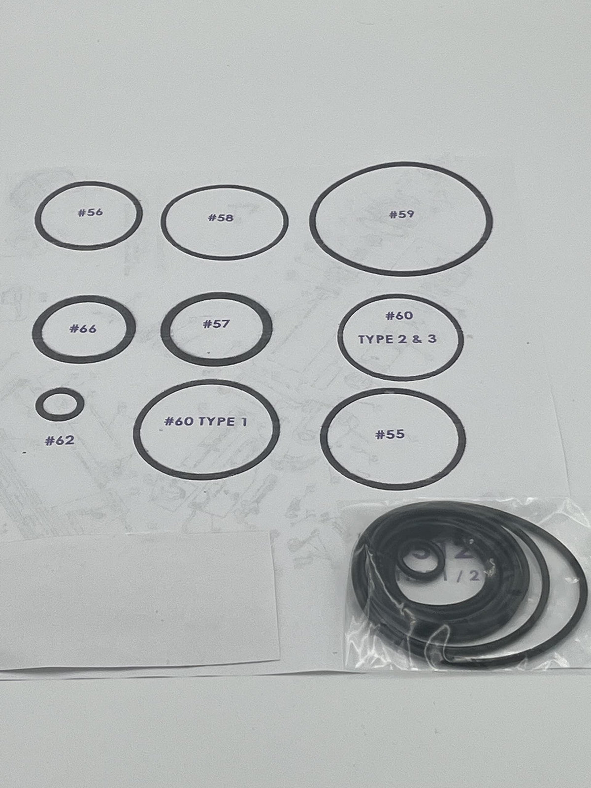 O-Ring Kit Compatible for DeWALT D51275 Finish Nailer