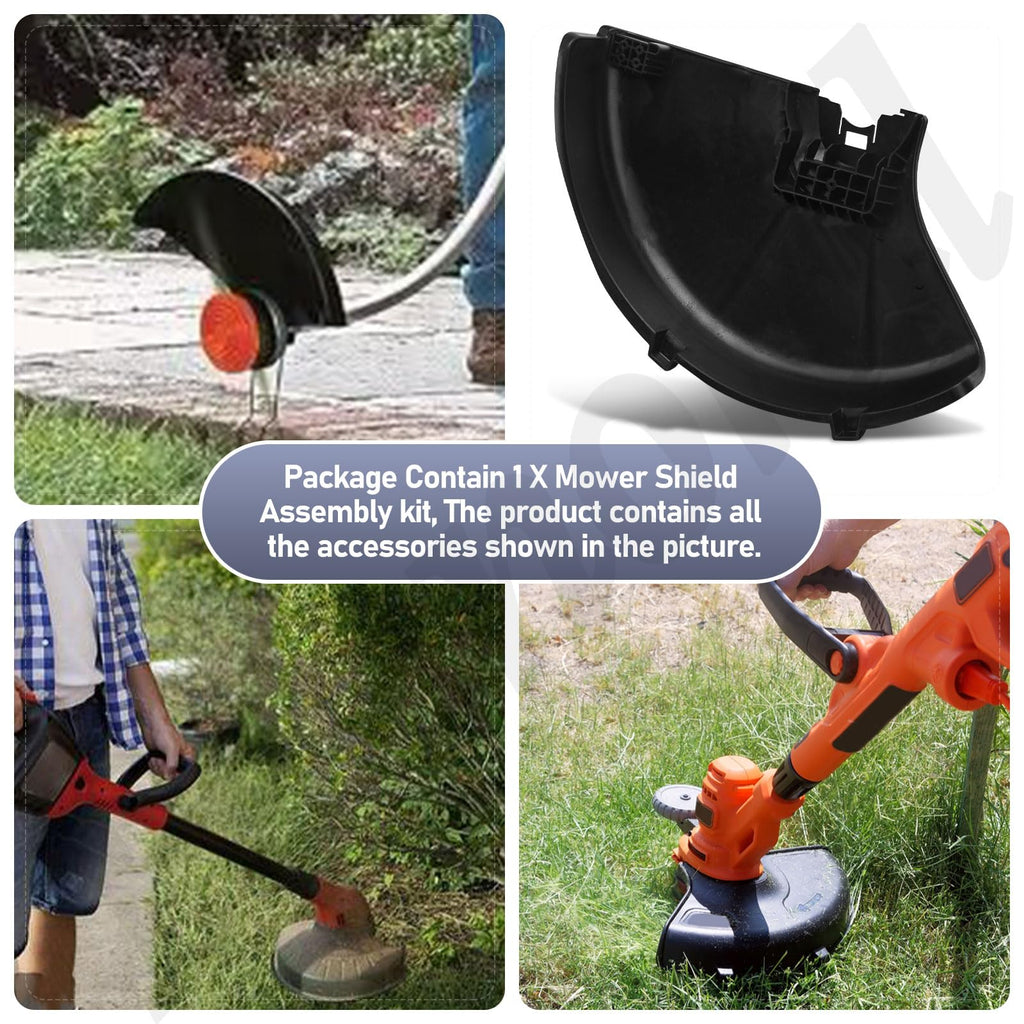 Fennoral 90637808 String Trimmer Guard Assembly for Black & Decker Trimmer