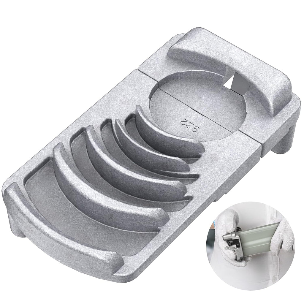 Deburring Tool for Plastic Pipe, Professional PVC Pipe Reamer Deburrs Six Pipe Sizes: 1 1/4-Inch - 4-Inch, Effective