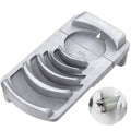 Deburring Tool for Plastic Pipe, Professional PVC Pipe Reamer Deburrs Six Pipe Sizes: 1 1/4-Inch - 4-Inch, Effective