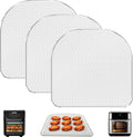 Air Fryer Rack for Oven, 3 PCS Air Fryer Oven Accessories Dehydrator Rack Replacement Tray Cooling Racks for Chefman
