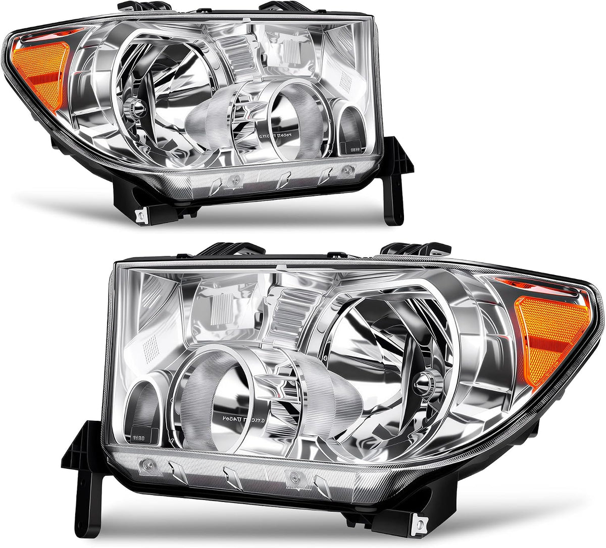 AUTOSAVER88 Headlight Assembly Compatible with 2007-2013 Toyota Tundra