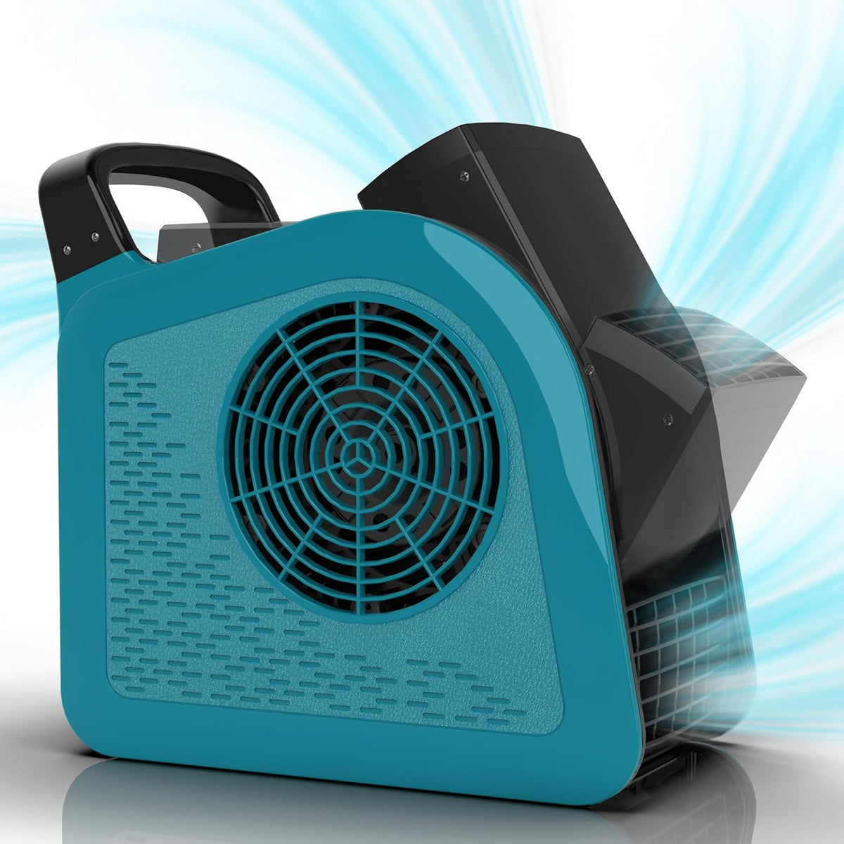 Air Mover Blower Fan - Carpet Dryer for Cooling, Drying and Ventilating, 355CFM Powerful Floor Fans for Home and