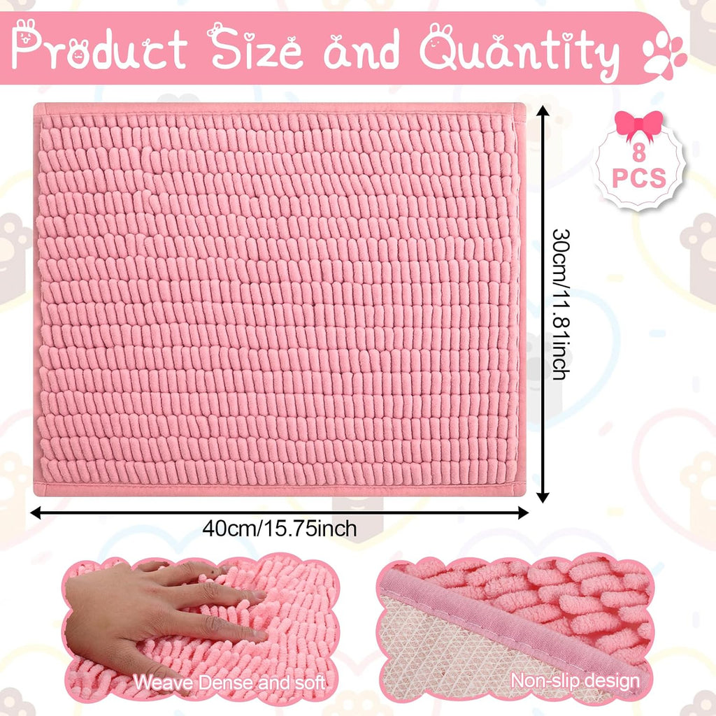 8 Pcs Guinea Pig Cage Liner 16x12 Inch Rabbit Cage Liner Bedding