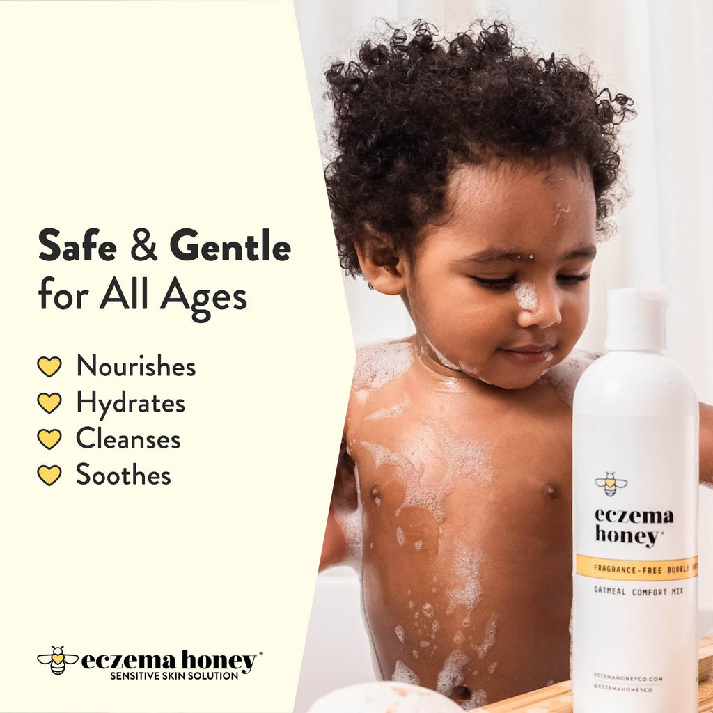 Fragrance-Free Oatmeal Comfort Bubble Bath (12 Oz)