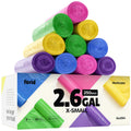 Small Trash Bags 2.6 Gallon, Mini Garbage Bags, Colored, 250 Count