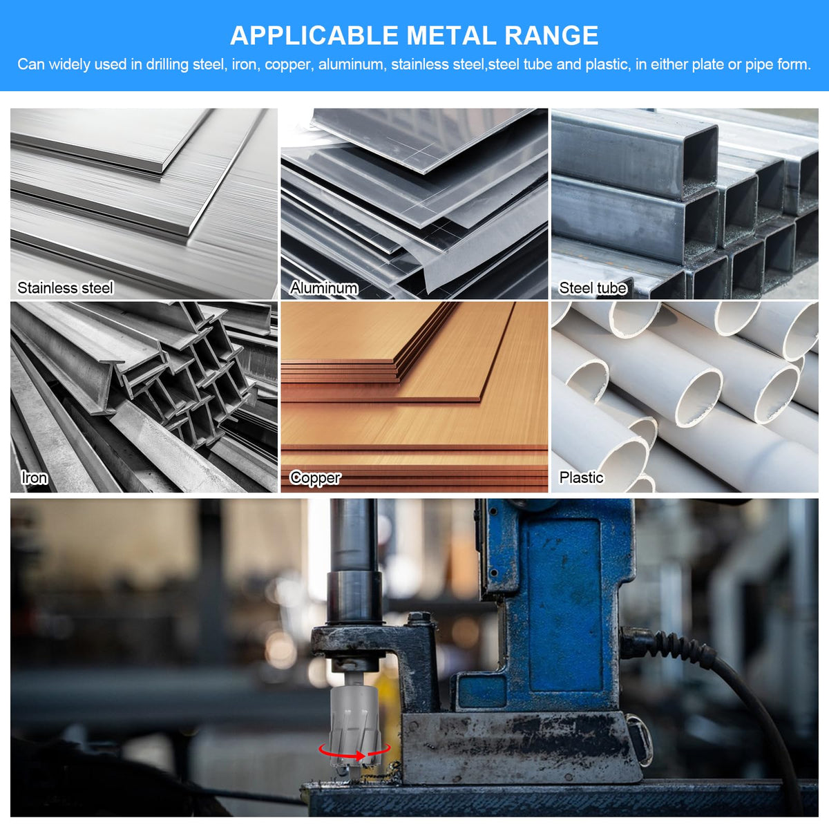 UpJiaflarish TCT Carbide Annular Cutter，Mag Drill, Magnetic Drill Bits