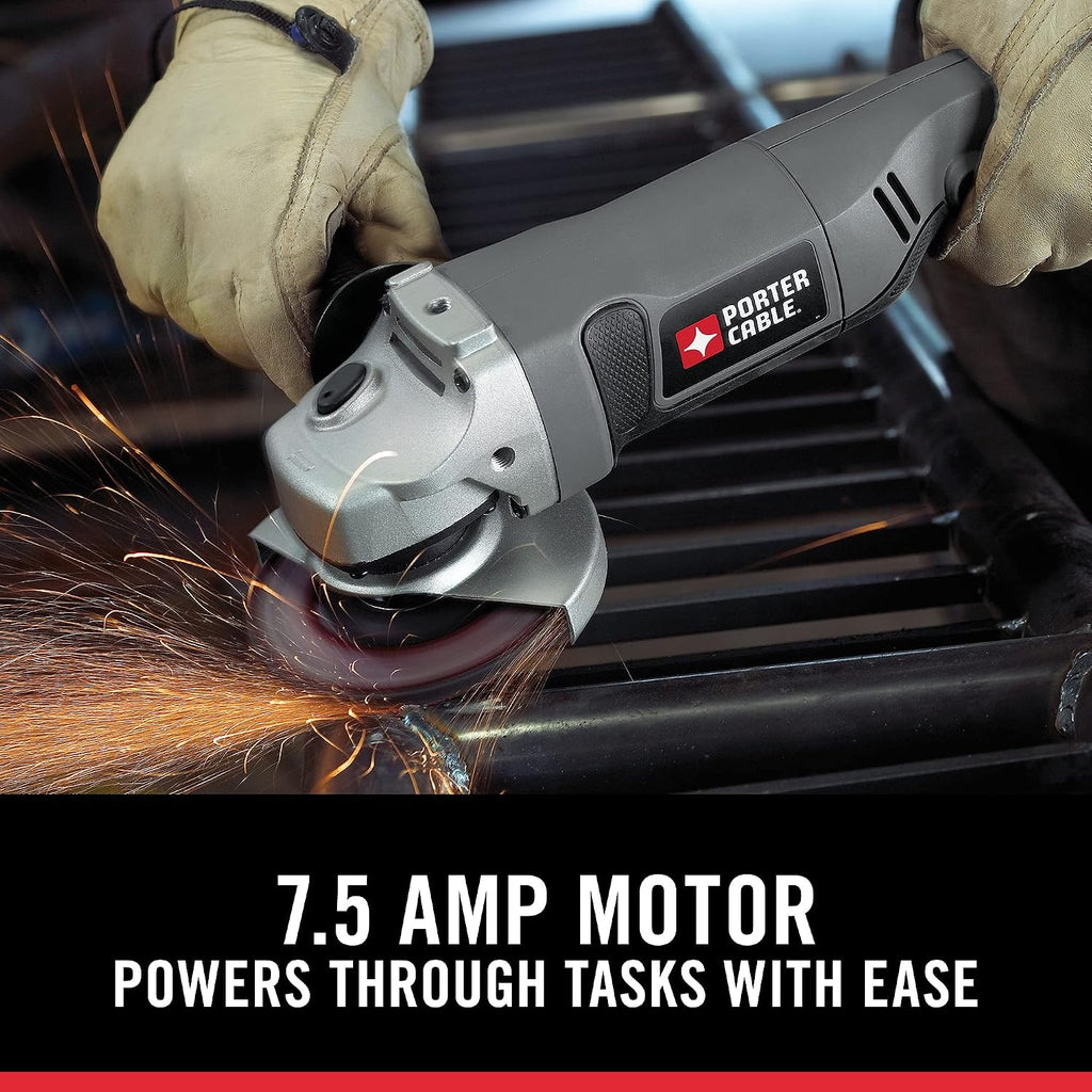 Angle Grinder Tool, 4-1/2-Inch, 7.5-Amp (PC750AG)