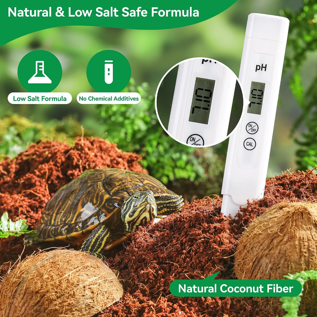 Natural Coconut Fiber Substrate 5 Pack Coco Soil Brick Reptile Substrate