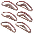 WORKPRO 24-Pack 1/2 x 18 Inch Sanding Belts, Aluminum Oxide Abrasive Belts