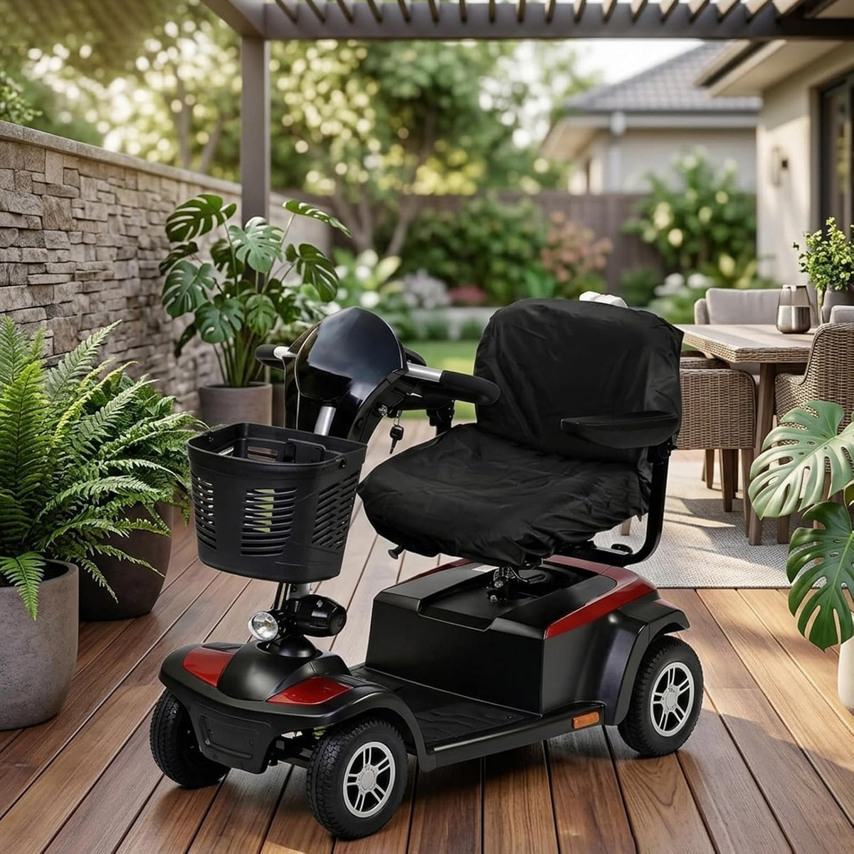 Mobility Scooter Seat Cover for Solax Mobility Transformer HD