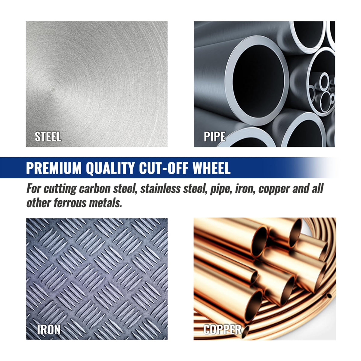 WORKPRO 50 Pack Cut Off Wheel, 4-1/2 Inch Cutting Wheels