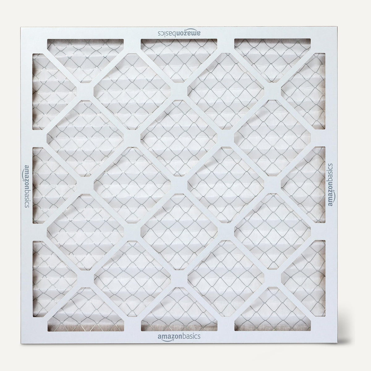 MERV 5 AC Furnace Air Filter, 20x20x1 inches, 6-Pack (Actual size: 19.75" x 19.75" x 0.75")