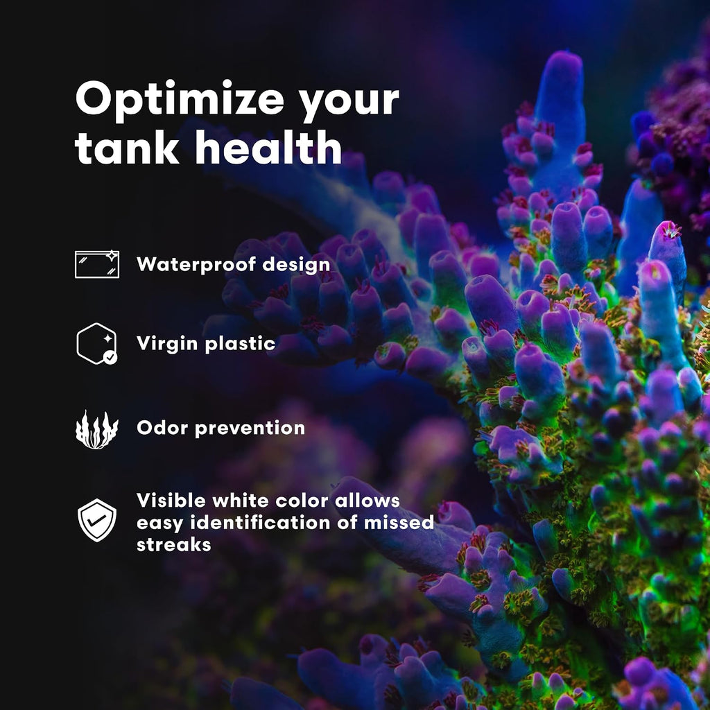 Continuum AquaBlade P - Short Fish Tank Algae Scraper, Acrylic Safe Scraper - Aquarium Cleaning Tools
