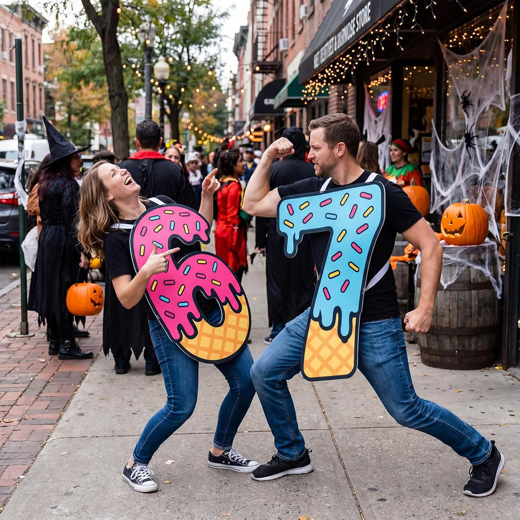 67 Couple Costume, Halloween Fun Outfit