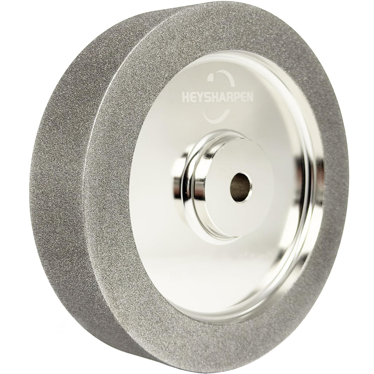 Mega Square 8 Inch CBN Grinding Wheel, 5/8" Arbor, 1.5" Wide, 600 Grit