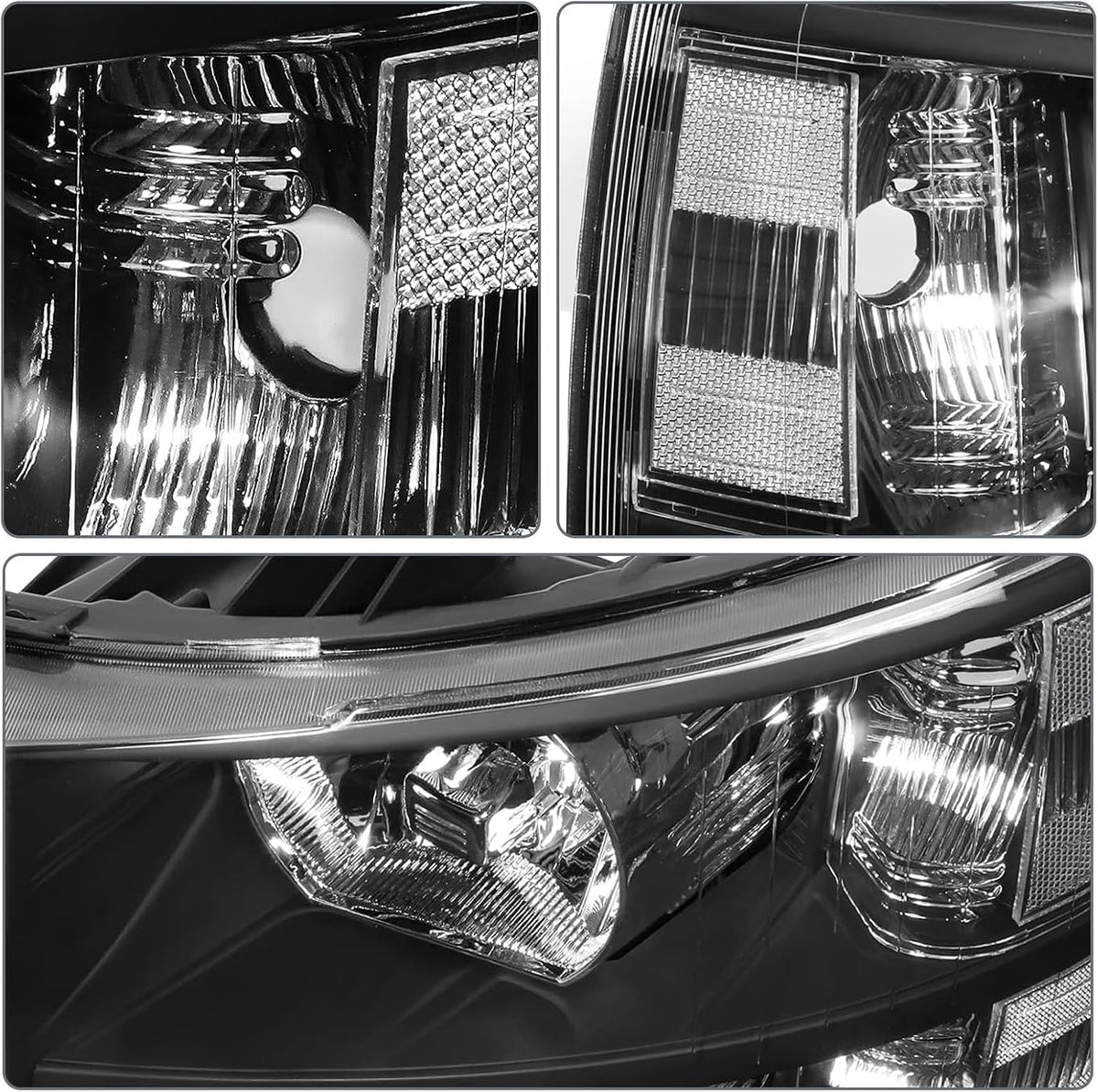 Headlight For 07-13 Chevy Silverado 1500 & 07-14 Chevy Silverado 2500 3500