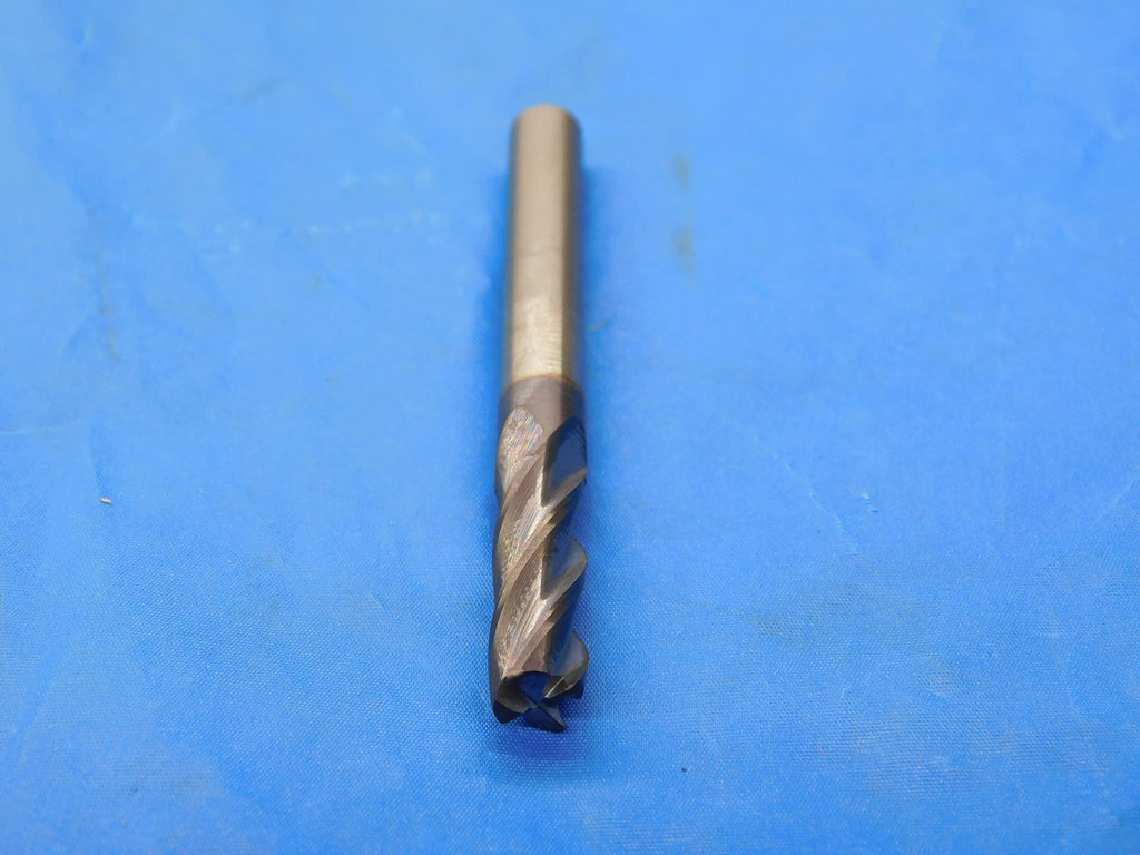 NEW KENNAMETAL 1/4 O.D. TiAlN Corner Radius Carbide END Mill 4 FL 2263481 .25 - MB2805LVR