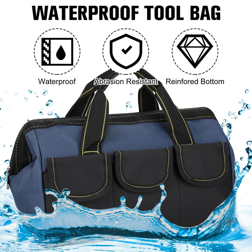 3 Pack 16 Inch Tool Bags, Classic, Blue