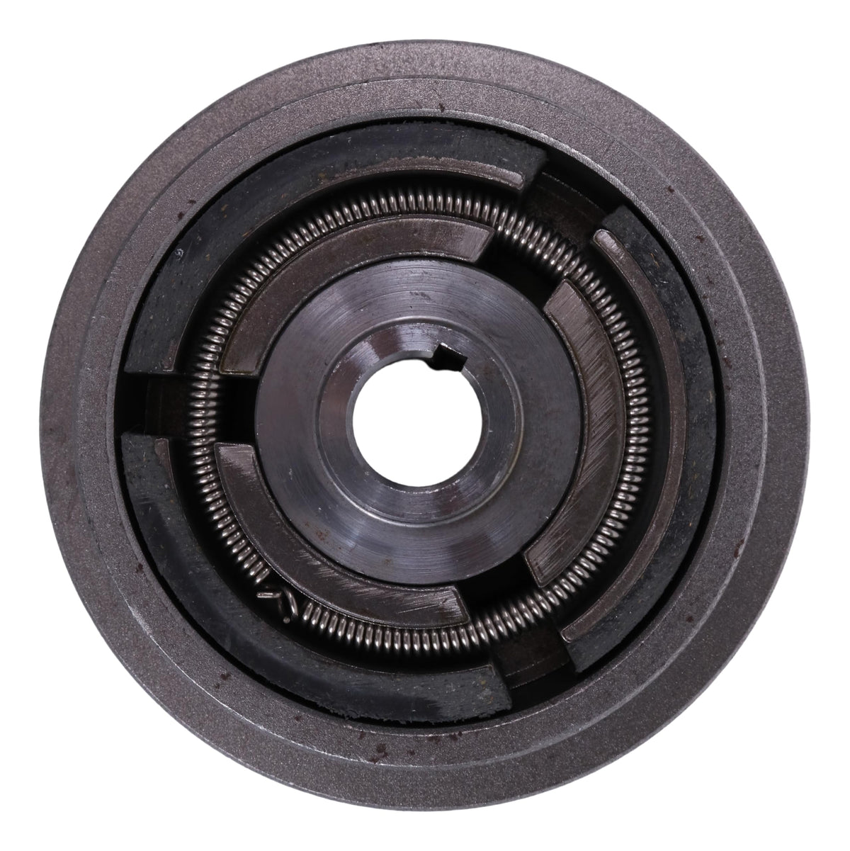 JEENDA Clutch 5" Single Pulley 1/2” V-Belt 3/4" Bore Compatible with Wacker VP1340 VP1350 VP1750 Plate Compactors for Honda GX160 or GX200 Engine Shafts