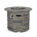 Propane Fire Pit Table, 31 Inch Firepits for Outside, Round Gas Fire Pit for Outside Patio, Propane Fire Table