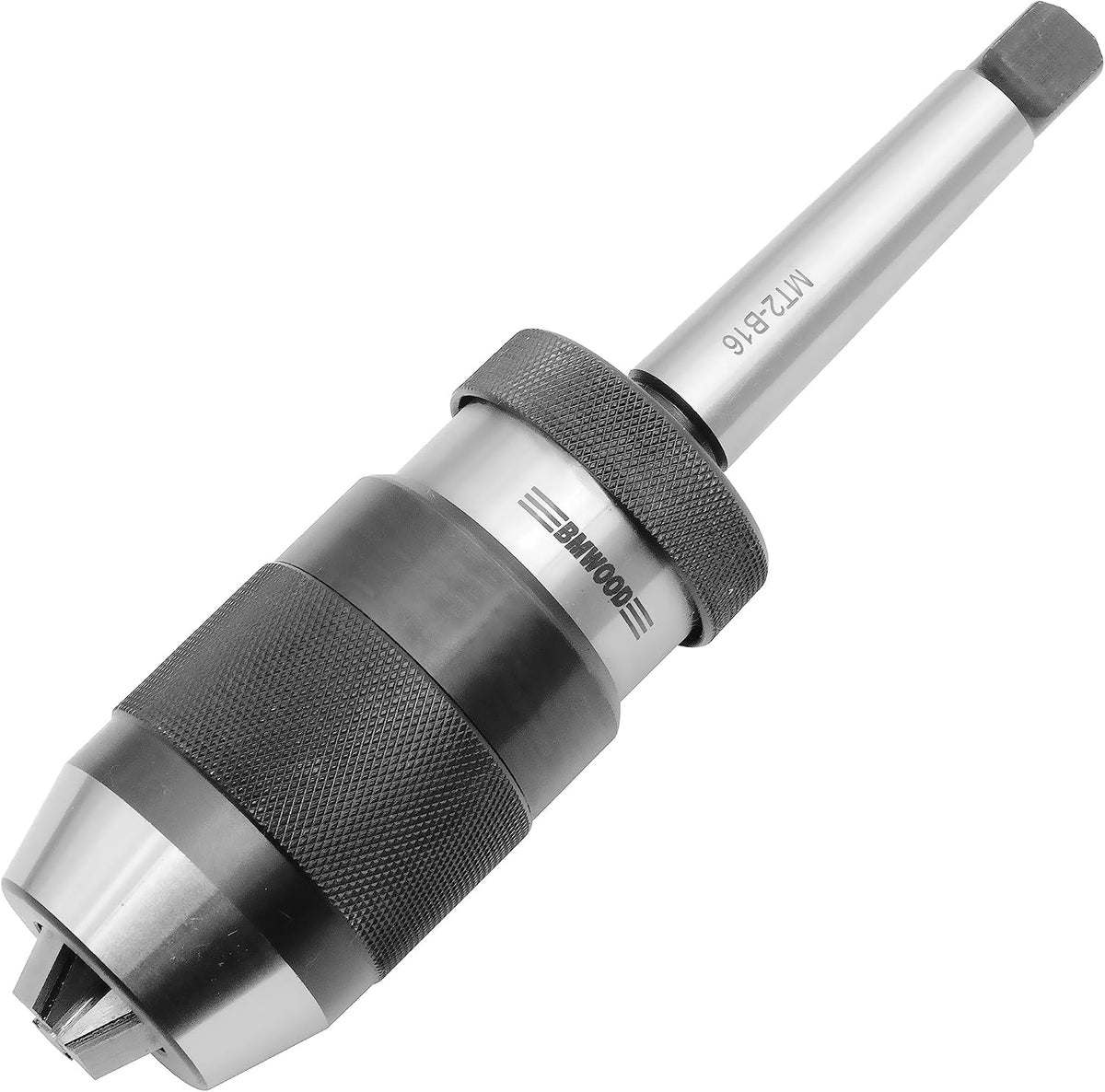 Super Heavy Duty 5/8" Keyless Drill Chuck with MT2 Shank for Woodlathe and Pillar drills