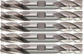CME Cobalt End Mill, 5/8" Dia, 1-3/8" LOC, 5" OAL, 4 Fl, 5 pcs