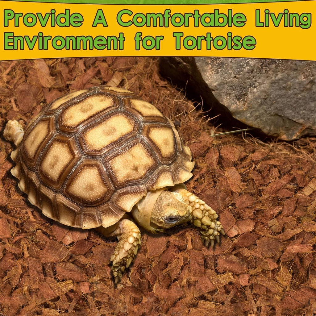 2-Pack Coconut Husk for Reptiles, 2.2 LB Coconut Fiber Substrate