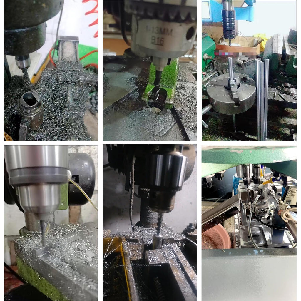 LEPEVNEY M5 x 0.8 Thread Tap Drill Bits M5 Machine Taps, Spiral Flute Thread Tap, Metric Machine Threading Tap HSS Nitriding Coated H2 Tolerance, 2PCS