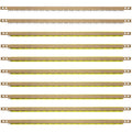 10 Pack Bow Saw Blade 21 Inch Replacement,Fits Any 21" Bow Saw for Tree Cutting,Special for Dry Wood Super-Hard Alloy Steel