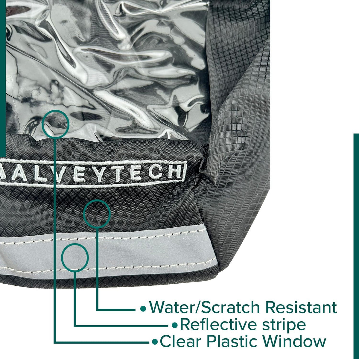 AlveyTech Joystick Control Rain Cover for Power Chair and Wheelchair - Controller Waterproof Protector, Accessories, Covers, and Parts for Electric Mobility Wheel Chairs
