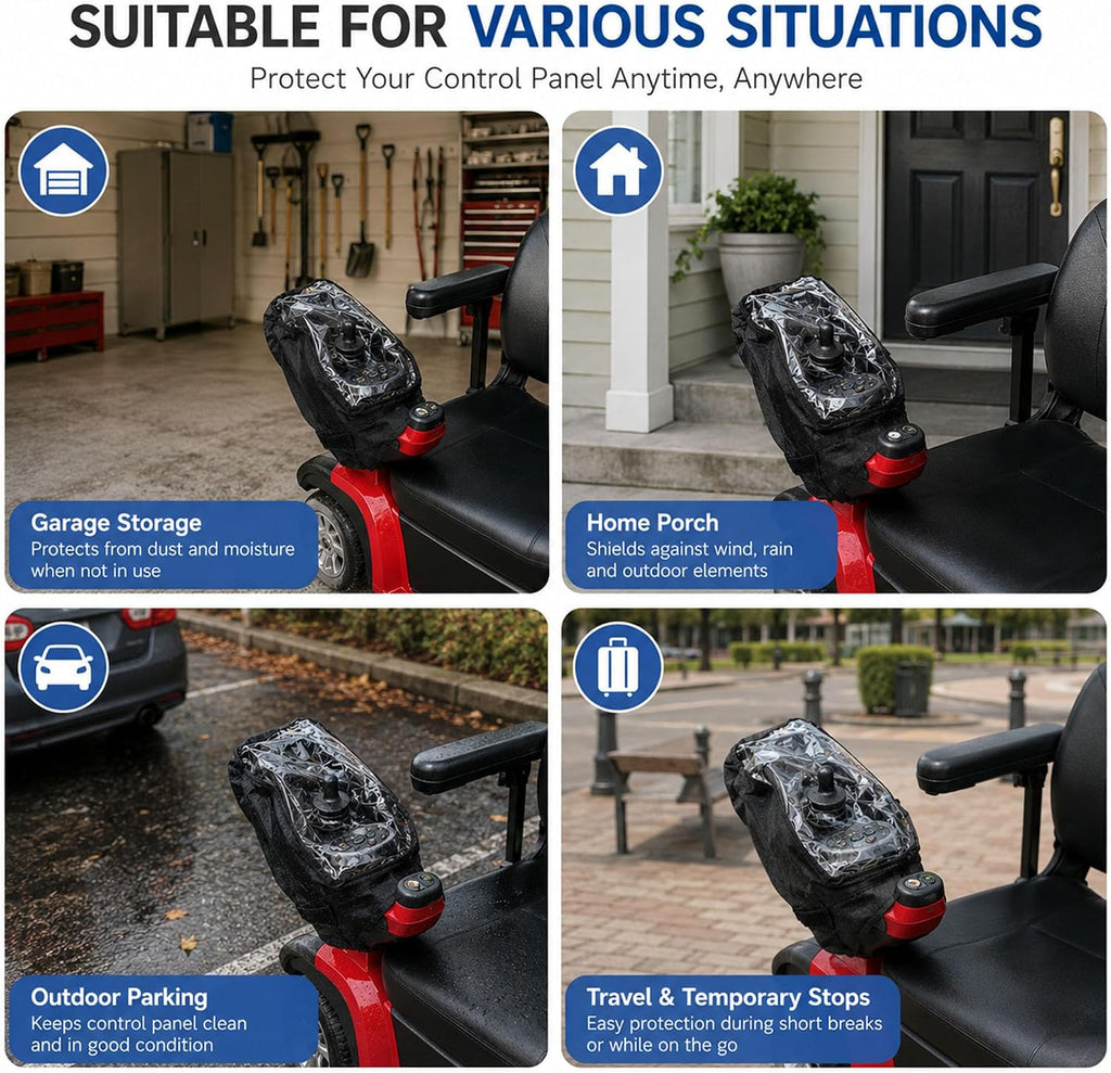 Mobility Scooter Control Panel Cover Compatible with Invacare Pronto M71Jr.