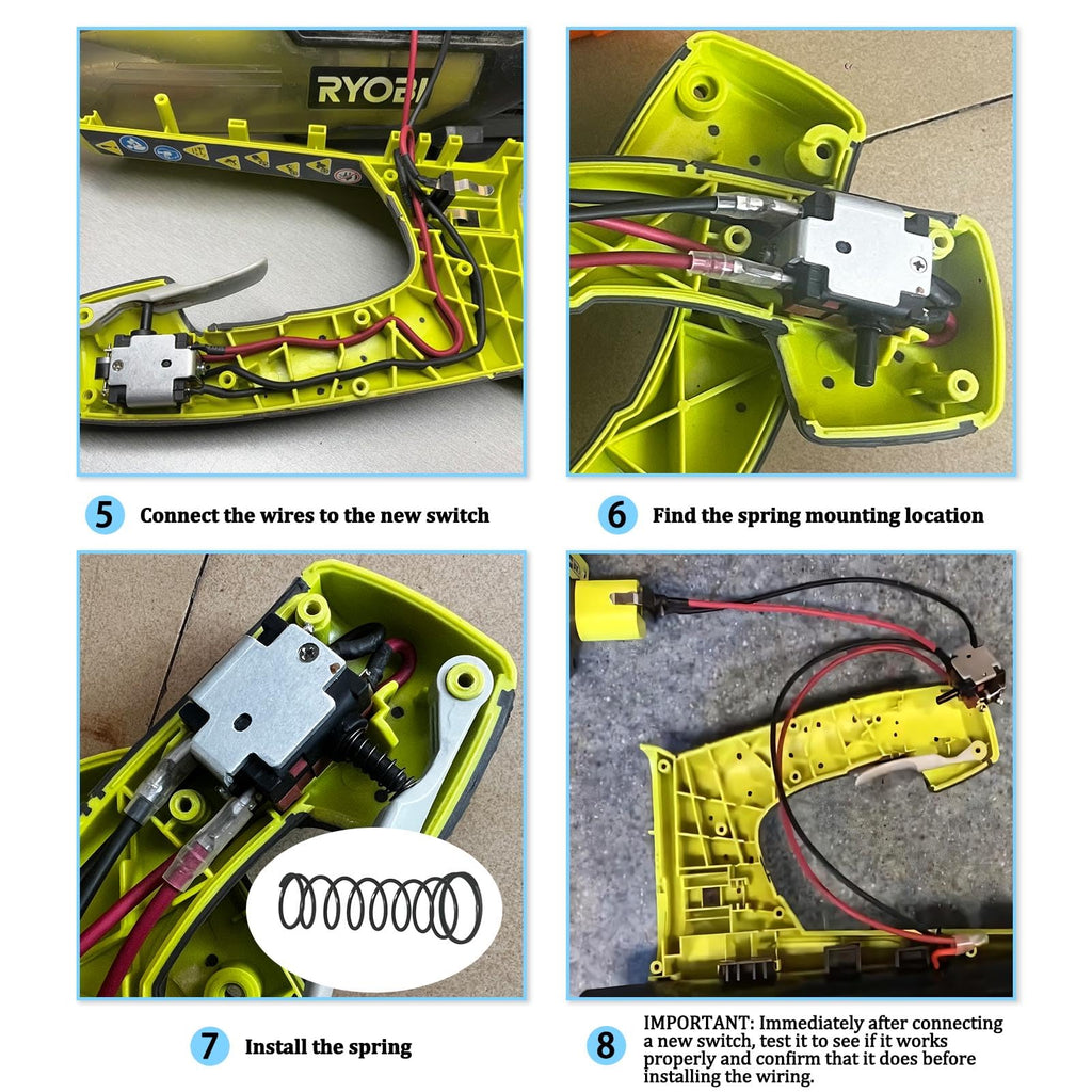 291632001 Switch Wiring Harness OME Part for Ryobi Leaf Blower (UL)