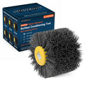 Shinboc 4.7x4 Inch Surface Conditioning Tool, 320 Grit Nylon Drawing Wheel