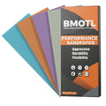 BMOTL Performance Foam Sandpaper Sheets: 4Pcs, 1000 1500 2000 3000 Grit