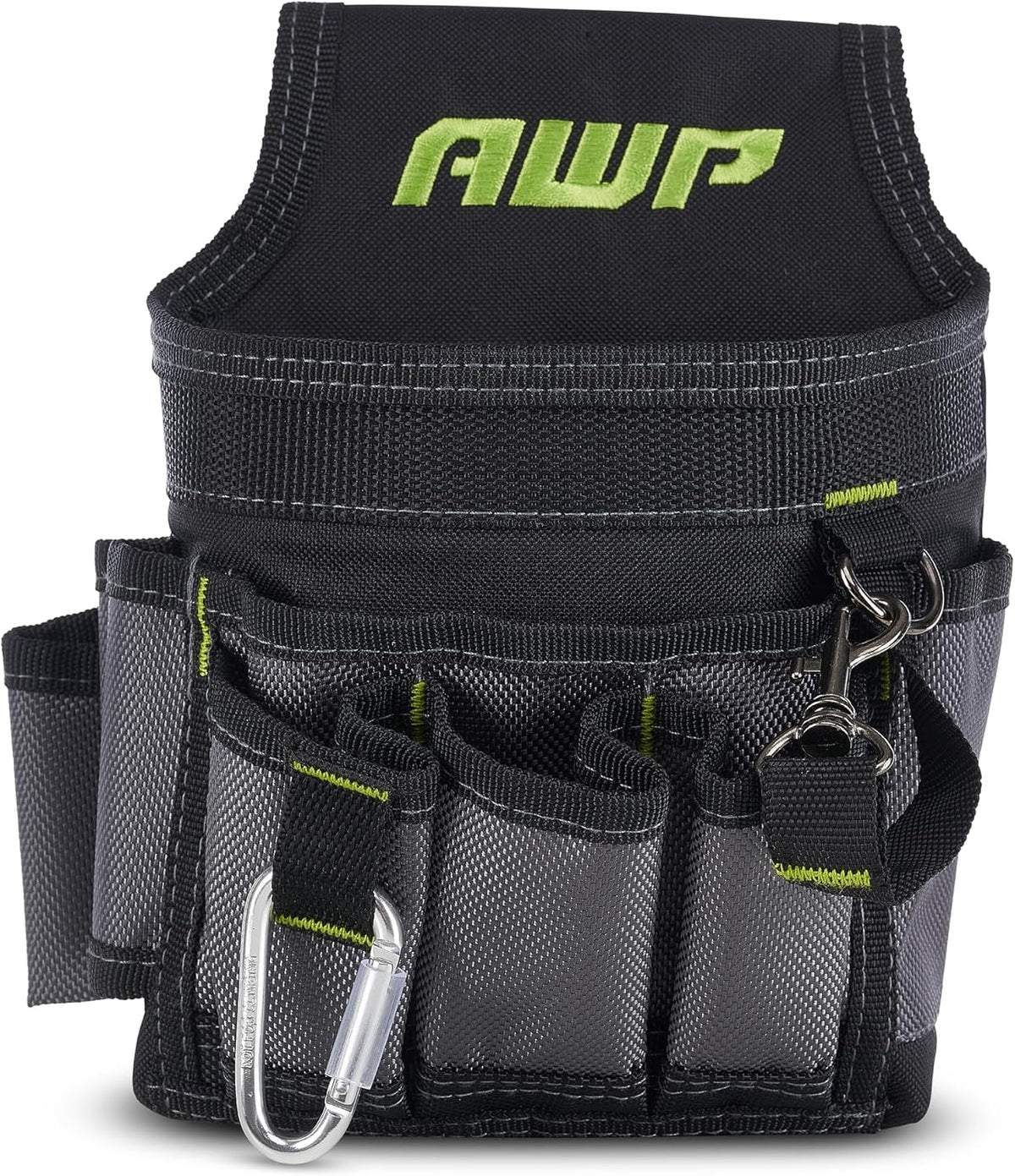 Ballistic Nylon Mini Tool Pouch Multi-Pocket Organizer for Electricians, Professional Tool Box for Efficient